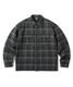 FTC եƥ QUILTED LINED PLAID NEL SHIRT