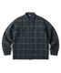 FTC եƥ QUILTED LINED PLAID NEL SHIRT