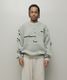 BAL �Х� JACQUARD PATTERN CREWNECK SWEATER