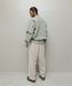 BAL �Х� JACQUARD PATTERN CREWNECK SWEATER