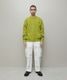 BAL �Х� JACQUARD PATTERN CREWNECK SWEATER