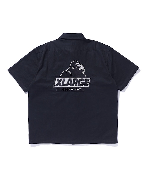 XLARGE �������ȥ�顼�� SLANTED OG S/S WORK SHIRT