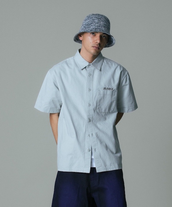 XLARGE �������ȥ�顼�� SLANTED OG S/S WORK SHIRT