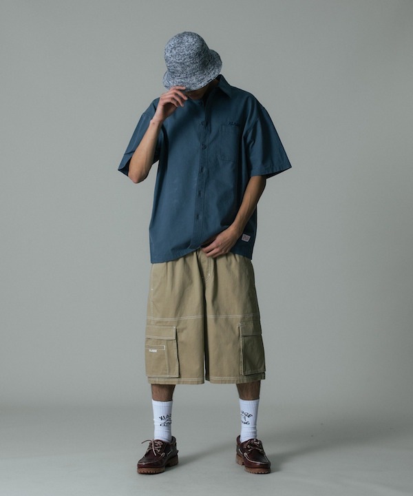 XLARGE �������ȥ�顼�� SLANTED OG S/S WORK SHIRT