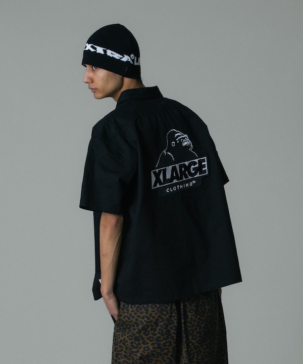 XLARGE �������ȥ�顼�� SLANTED OG S/S WORK SHIRT