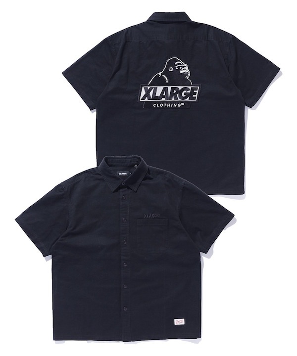 XLARGE �������ȥ�顼�� SLANTED OG S/S WORK SHIRT