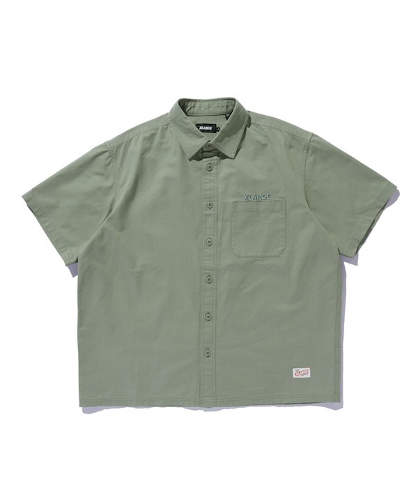 XLARGE �������ȥ�顼�� SLANTED OG S/S WORK SHIRT