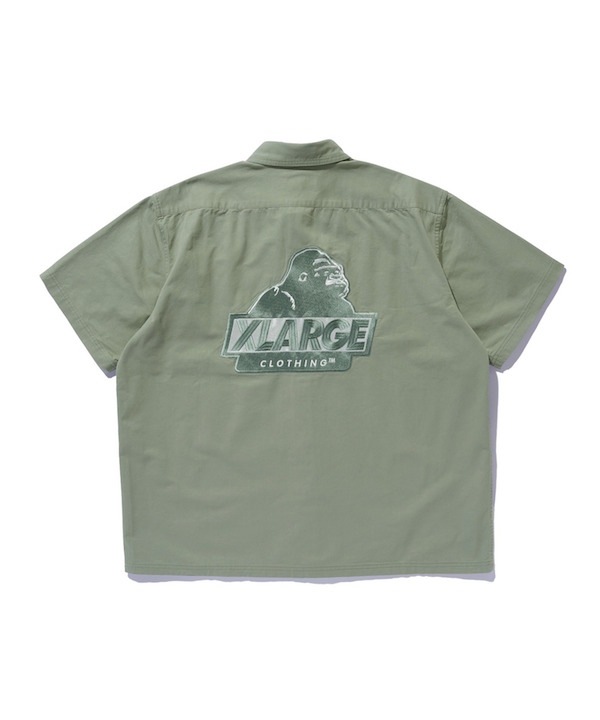 XLARGE �������ȥ�顼�� SLANTED OG S/S WORK SHIRT
