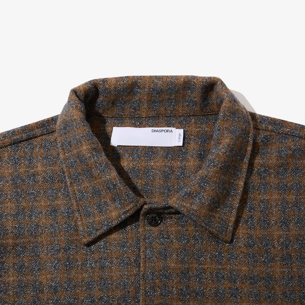 Diaspora skateboards �ǥ������ݥ� Mil Wool Shirt