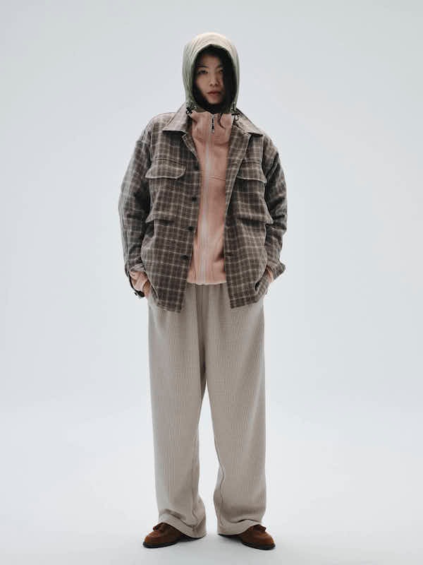 Diaspora skateboards �ǥ������ݥ� Mil Wool Shirt