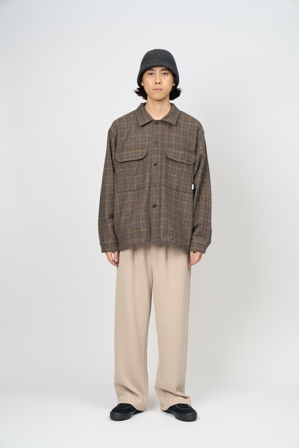 Diaspora skateboards �ǥ������ݥ� Mil Wool Shirt