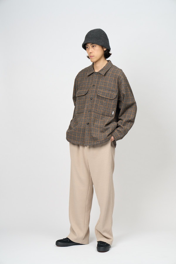 Diaspora skateboards �ǥ������ݥ� Mil Wool Shirt