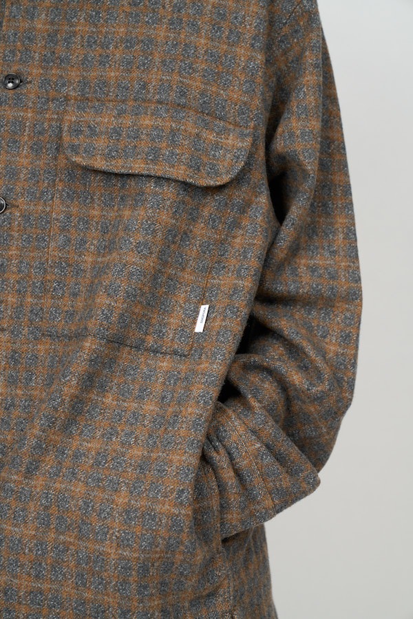 Diaspora skateboards �ǥ������ݥ� Mil Wool Shirt
