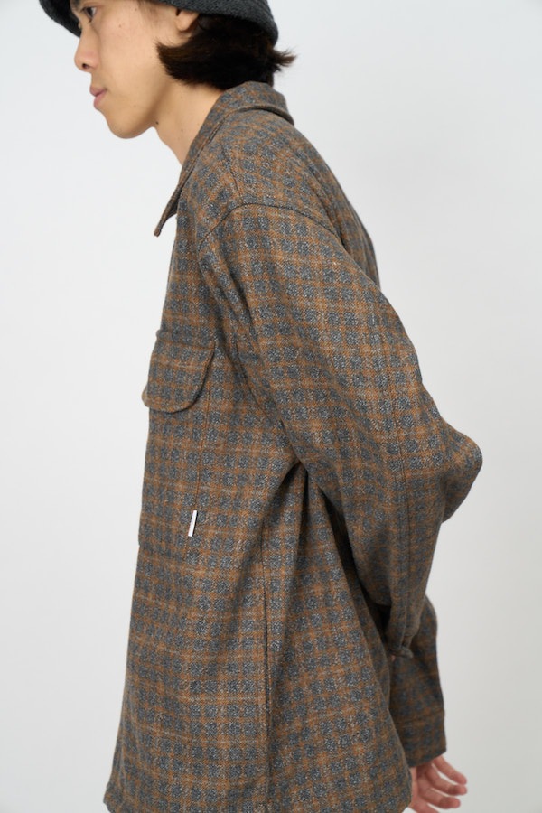 Diaspora skateboards �ǥ������ݥ� Mil Wool Shirt