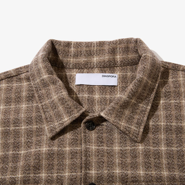 Diaspora skateboards �ǥ������ݥ� Mil Wool Shirt