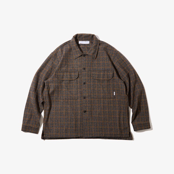 Diaspora skateboards �ǥ������ݥ� Mil Wool Shirt
