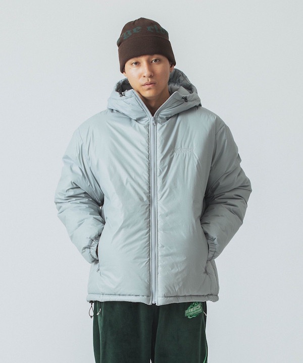 XLARGE ȥ顼 QUILTING LOGO HOODED PUFFER JACKET