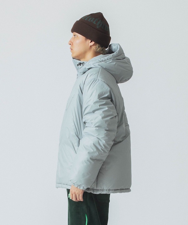 XLARGE ȥ顼 QUILTING LOGO HOODED PUFFER JACKET