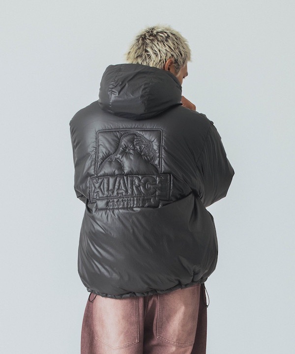 XLARGE ȥ顼 QUILTING LOGO HOODED PUFFER JACKET