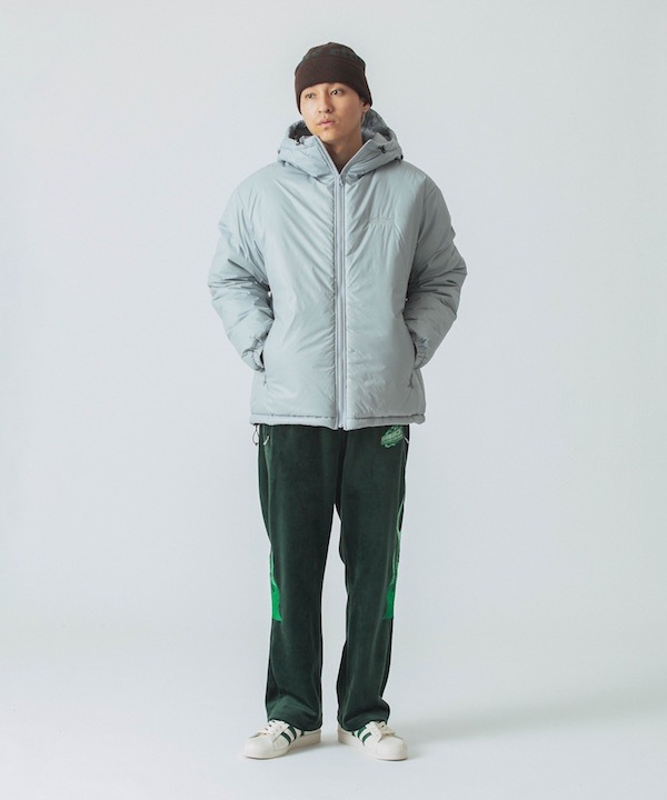 XLARGE ȥ顼 QUILTING LOGO HOODED PUFFER JACKET