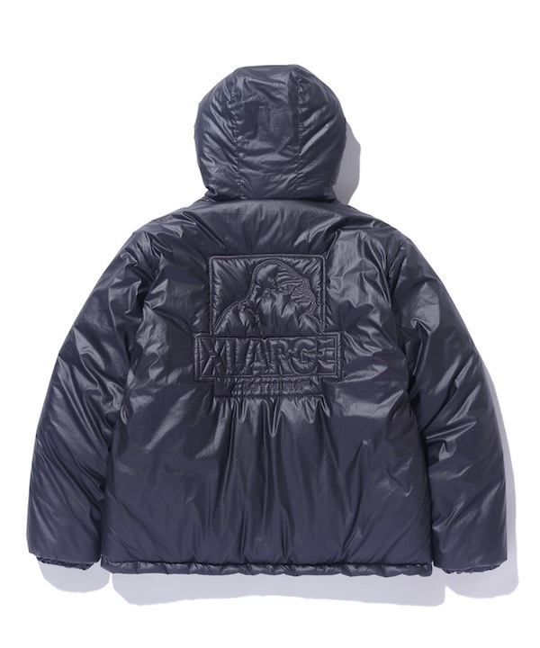 XLARGE ȥ顼 QUILTING LOGO HOODED PUFFER JACKET