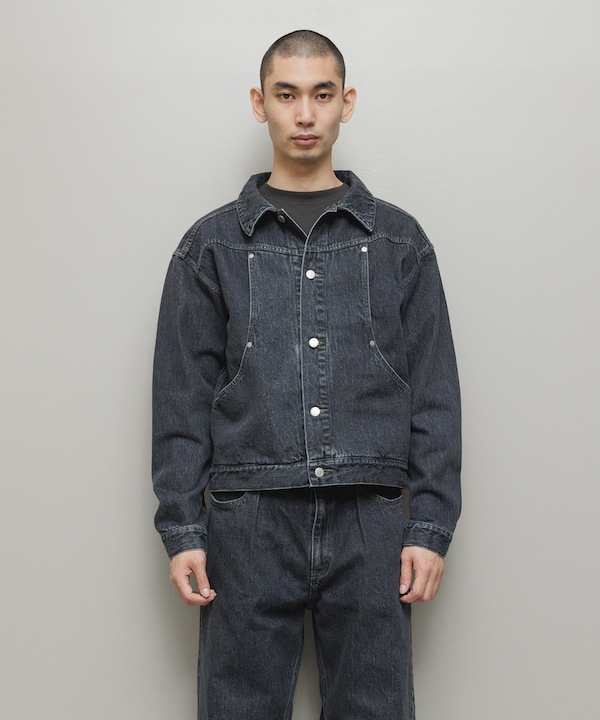 BAL �Х� CURB POCKET DENIM JACKET