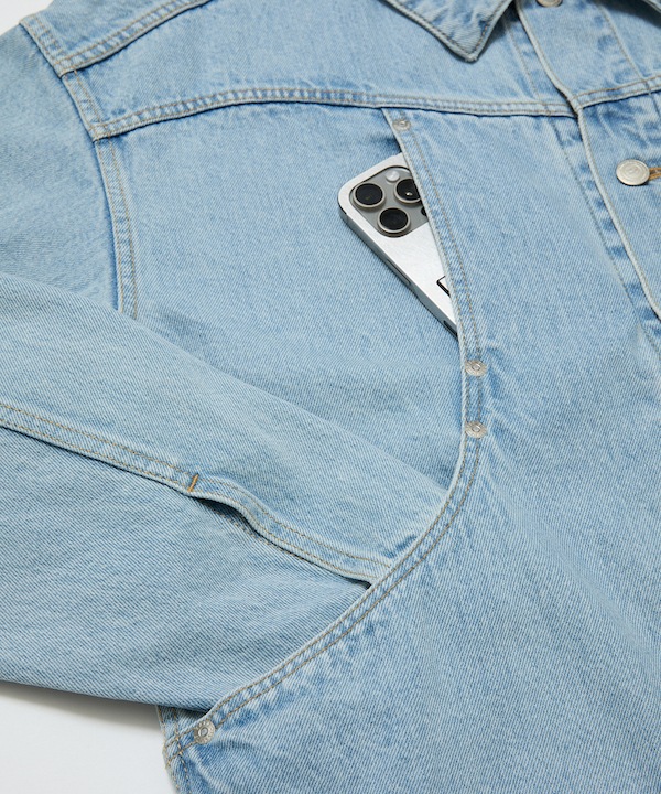 BAL �Х� CURB POCKET DENIM JACKET