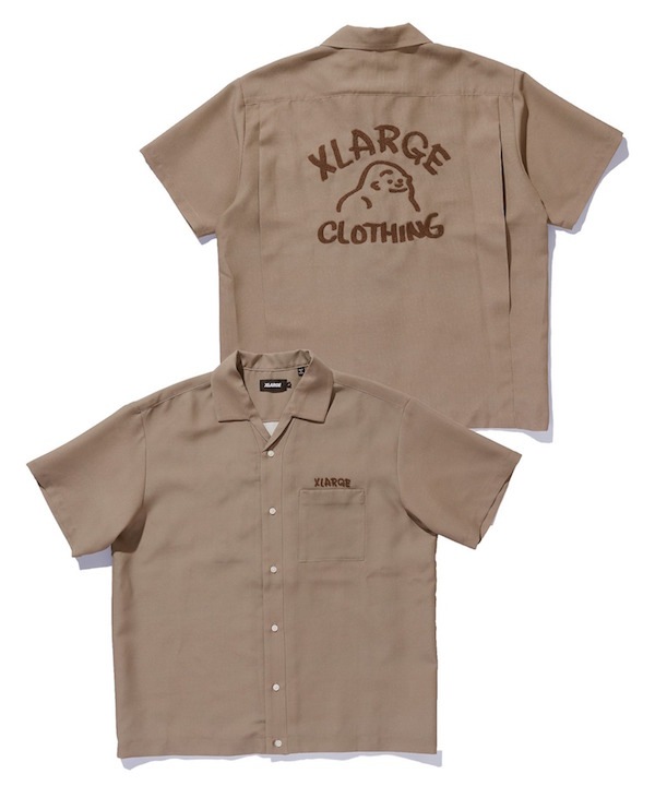 XLARGE �������ȥ�顼�� DRAWING OG S/S SHIRT