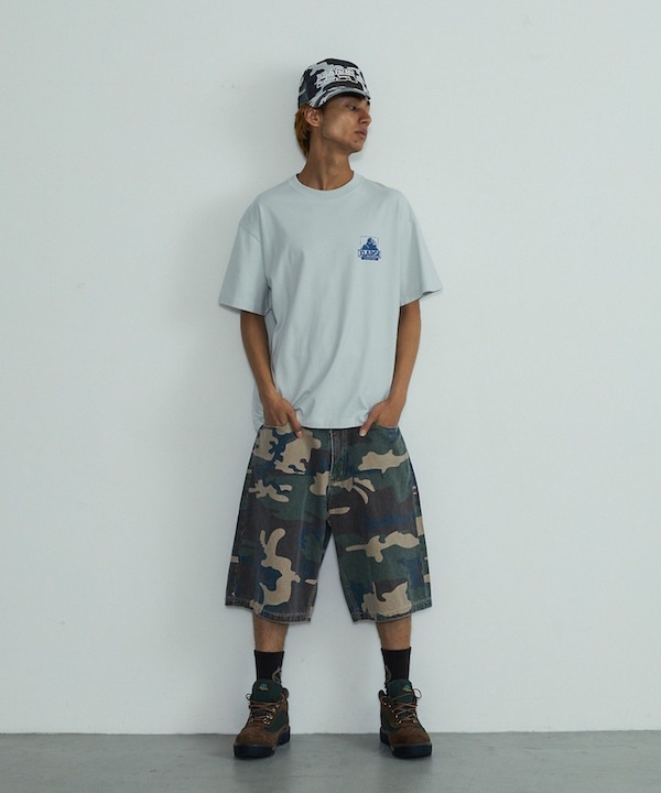 XLARGE �������ȥ�顼�� WASHED SHORT PANTS