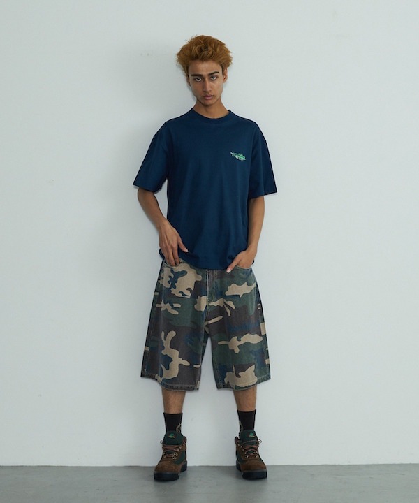 XLARGE �������ȥ�顼�� WASHED SHORT PANTS