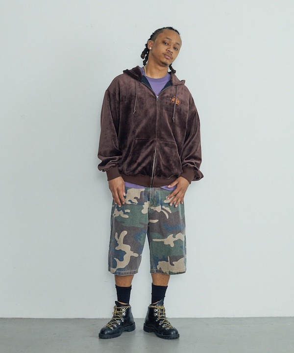 XLARGE �������ȥ�顼�� WASHED SHORT PANTS