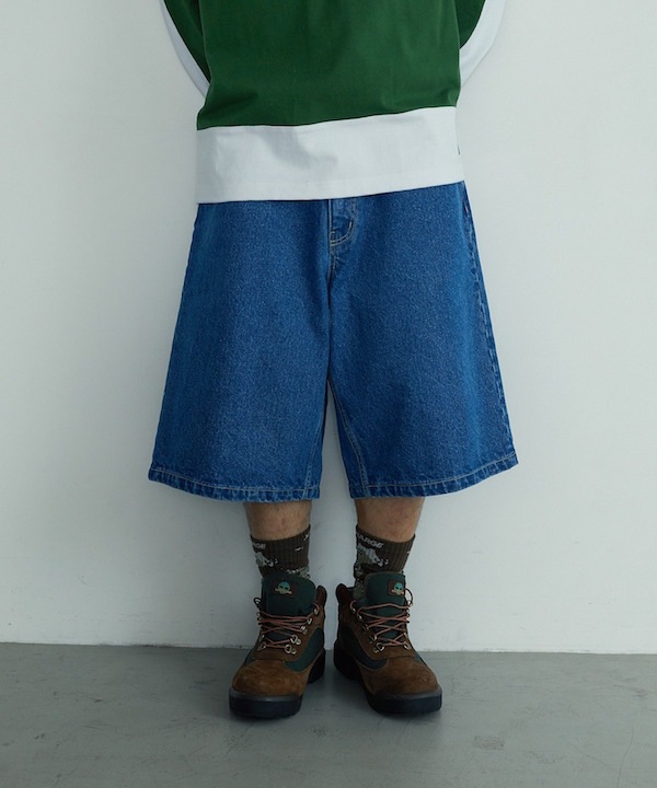 XLARGE �������ȥ�顼�� WASHED SHORT PANTS