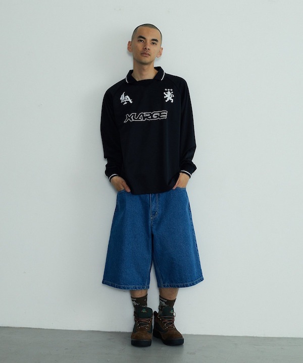 XLARGE �������ȥ�顼�� WASHED SHORT PANTS