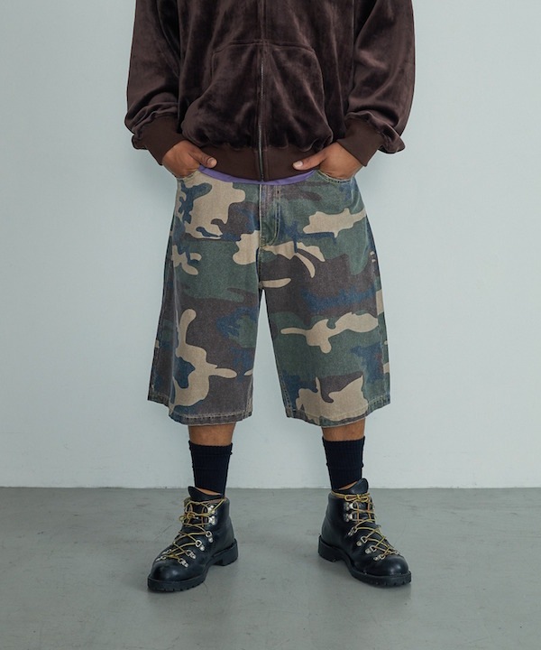 XLARGE �������ȥ�顼�� WASHED SHORT PANTS