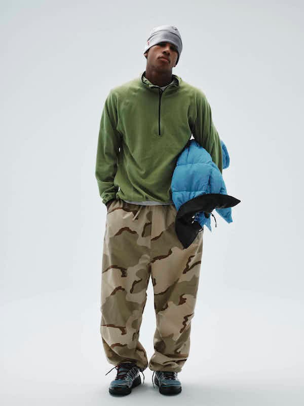 Diaspora skateboards �ǥ������ݥ� Grid Fleece Pullover