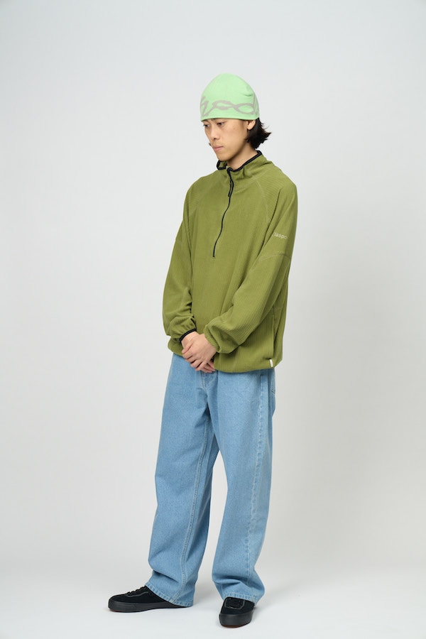 Diaspora skateboards �ǥ������ݥ� Grid Fleece Pullover