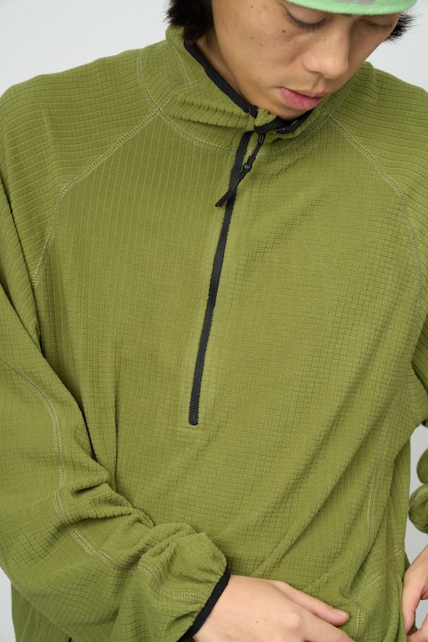 Diaspora skateboards �ǥ������ݥ� Grid Fleece Pullover
