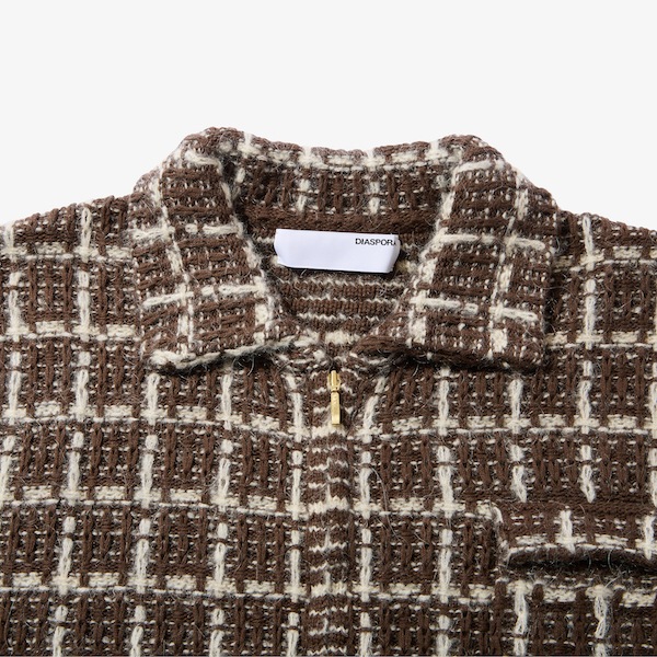 Diaspora skateboards �ǥ������ݥ� Tweed Knit Jacket