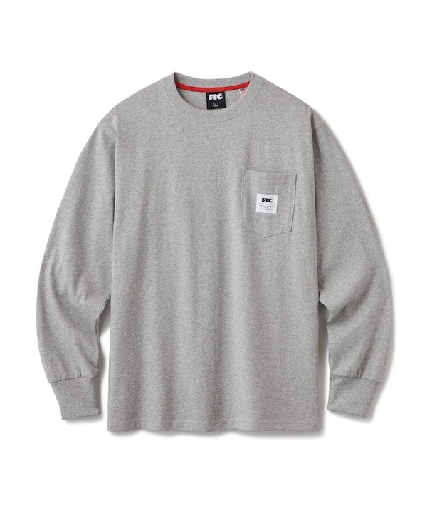 FTC ���եƥ������� POCKET L/S TEE