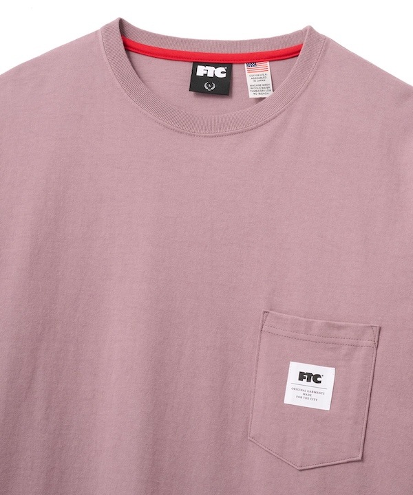 FTC ���եƥ������� POCKET L/S TEE