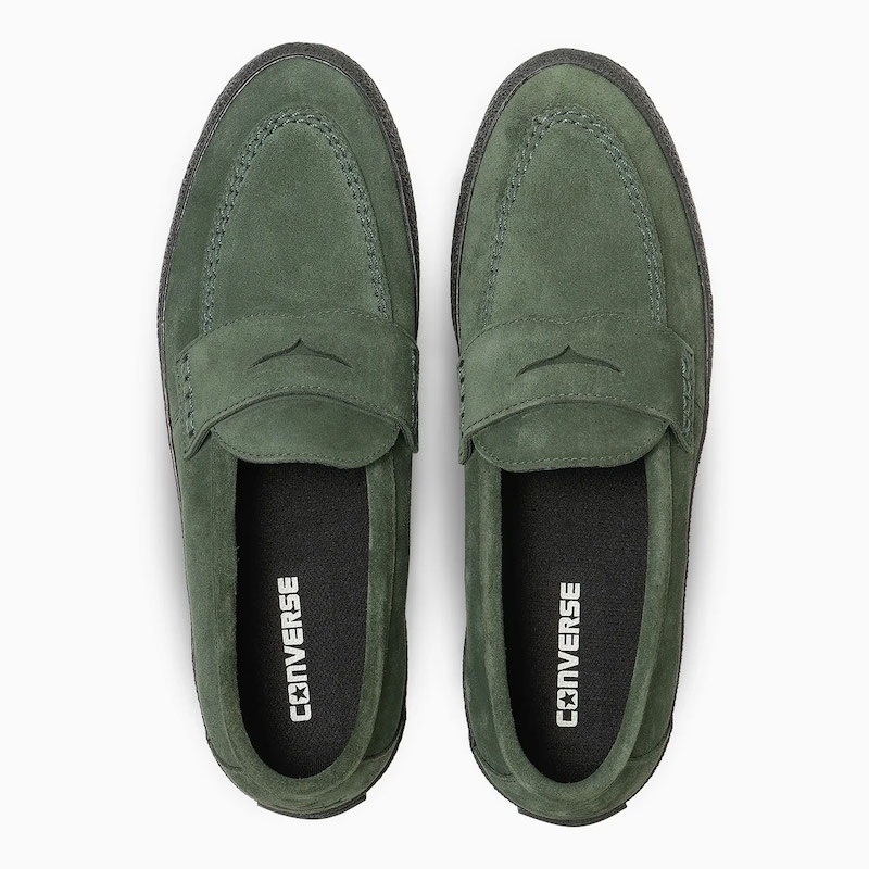 CONVERSE Skateboarding ����С��� CS LOAFER �� SK Dark Green/Black