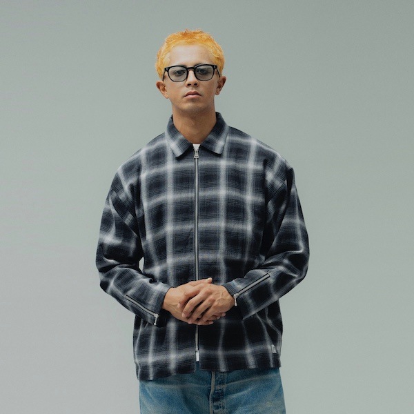 CLUCT ���饯�� PUEBLO [L/S Zip Shirt]