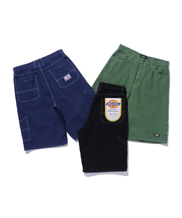 XLARGE �������ȥ�顼�� XLARGE x Dickies PAINTER SHORT PANTS