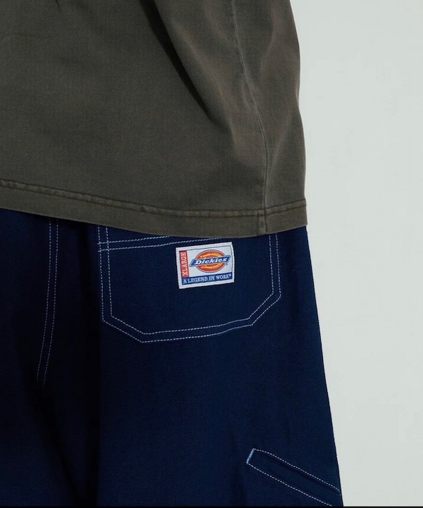 XLARGE �������ȥ�顼�� XLARGE x Dickies PAINTER SHORT PANTS