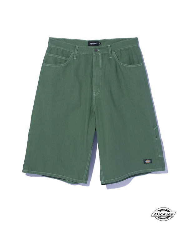 XLARGE �������ȥ�顼�� XLARGE x Dickies PAINTER SHORT PANTS