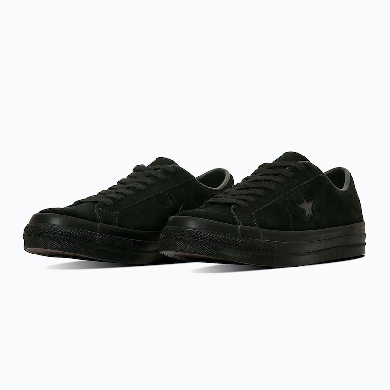 CONVERSE ����С��� ONE STAR SUEDE Black Monochrome