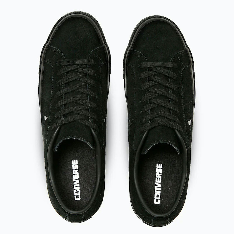 CONVERSE ����С��� ONE STAR SUEDE Black Monochrome