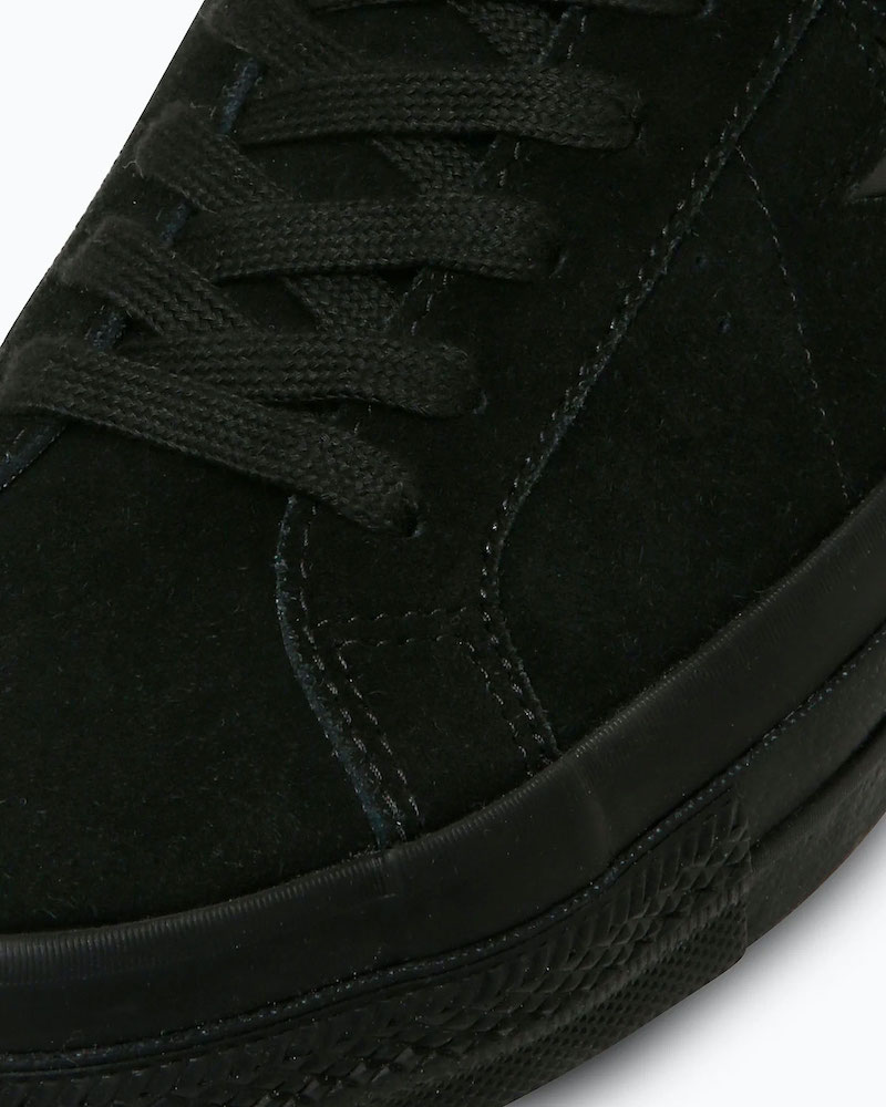 CONVERSE ����С��� ONE STAR SUEDE Black Monochrome