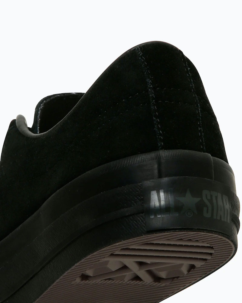 CONVERSE ����С��� ONE STAR SUEDE Black Monochrome