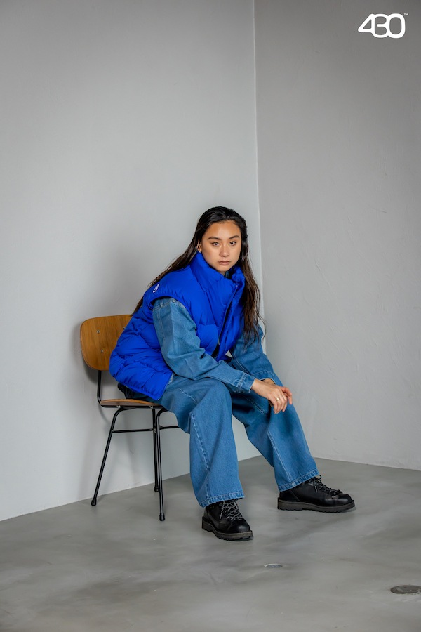 430 fourthirty �ե��������ƥ� DLS SLVG DENIM H-WASH